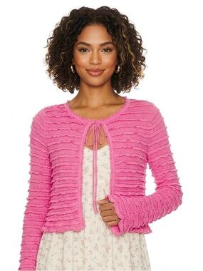 LoveShackFancy NWT Celosia Cardigan
Lovestruck Pink size XS